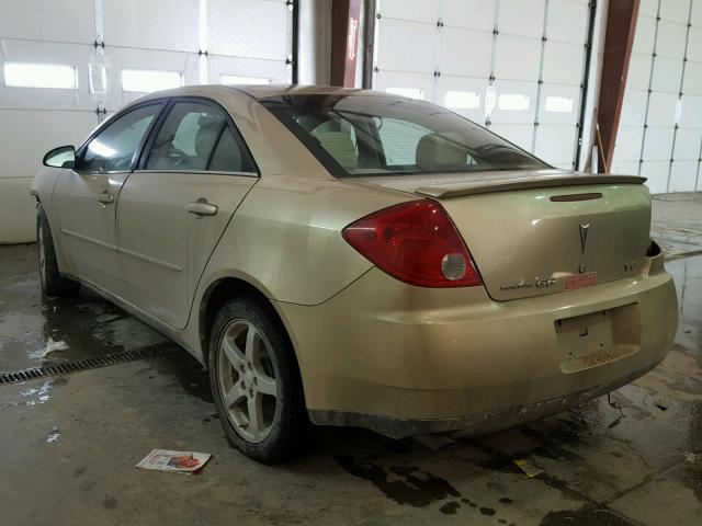 1G2ZG57N474205720 - 2007 PONTIAC G6 BASE TAN photo 3