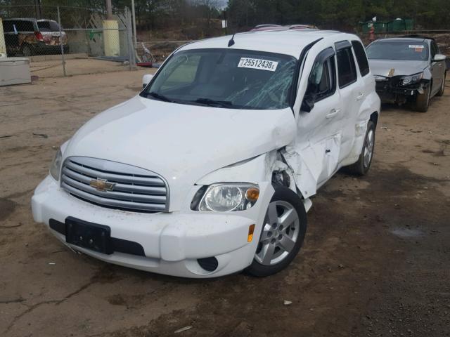 3GNCA23B19S567818 - 2009 CHEVROLET HHR LT WHITE photo 2