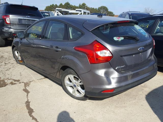 1FADP3K21DL339180 - 2013 FORD FOCUS SE GRAY photo 3