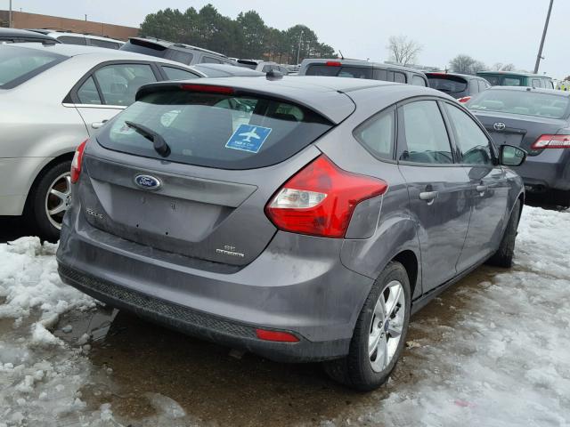 1FADP3K21DL339180 - 2013 FORD FOCUS SE GRAY photo 4