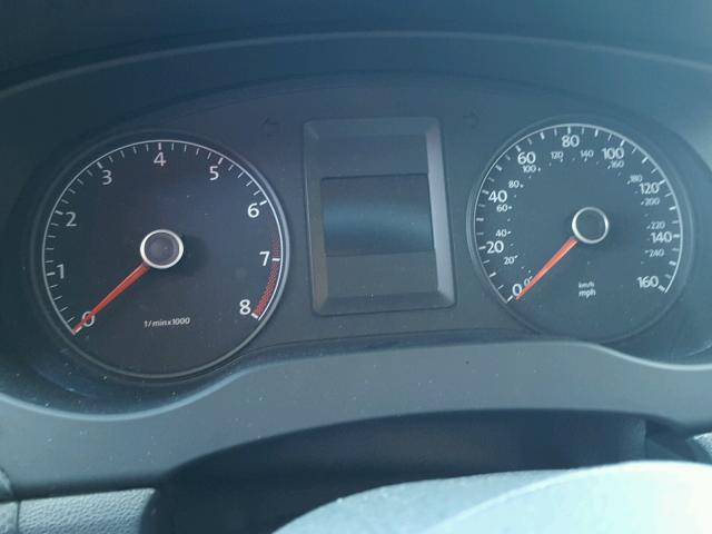 3VW2K7AJ7EM415076 - 2014 VOLKSWAGEN JETTA BASE 红色 照片 8