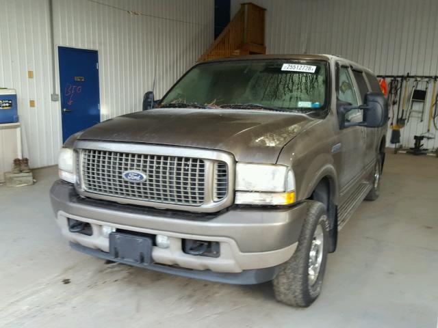 1FMNU43S03EC31756 - 2003 FORD EXCURSION TAN photo 2