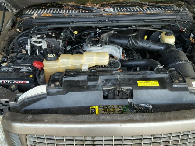 1FMNU43S03EC31756 - 2003 FORD EXCURSION TAN photo 7