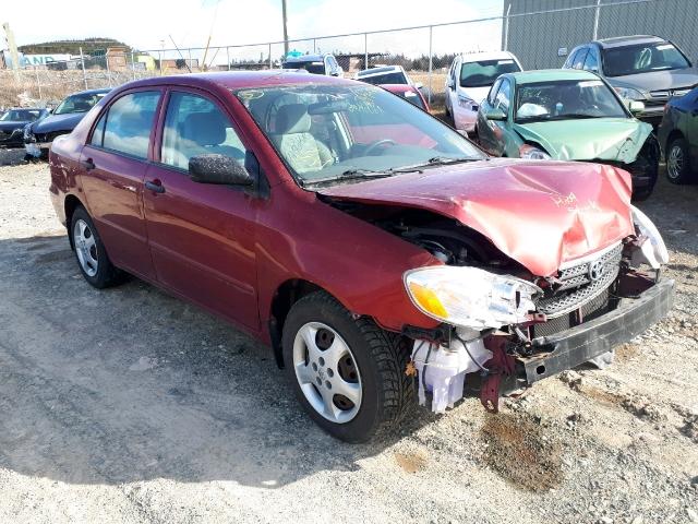 2T1BR32E78C909945 - 2008 TOYOTA COROLLA CE RED photo 1