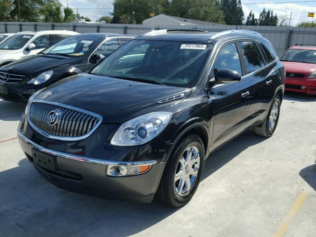 5GAER23D19J123062 - 2009 BUICK ENCLAVE CX BLACK photo 2