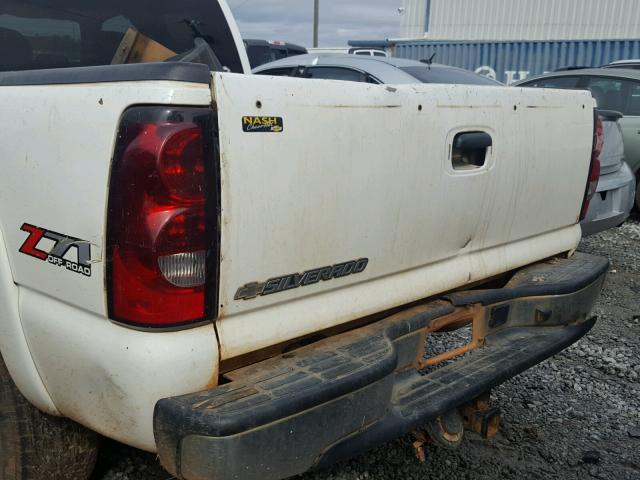 1GCEK19T36Z190139 - 2006 CHEVROLET SILVERADO WHITE photo 10