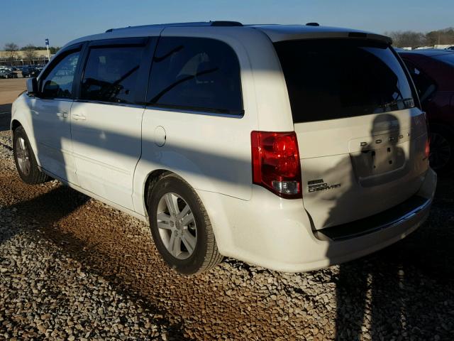 2D4RN5DGXBR710967 - 2011 DODGE GRAND CARA WHITE photo 3