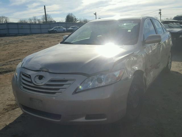 4T1BE46K39U343221 - 2009 TOYOTA CAMRY BASE BEIGE photo 2