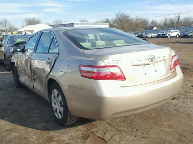 4T1BE46K39U343221 - 2009 TOYOTA CAMRY BASE BEIGE photo 3