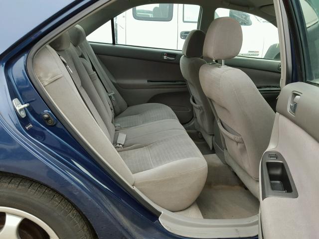 4T1BE32KX5U390837 - 2005 TOYOTA CAMRY LE BLUE photo 6