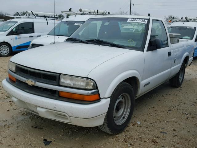 1GCCS14W9YK154346 - 2000 CHEVROLET S TRUCK S1 WHITE photo 2