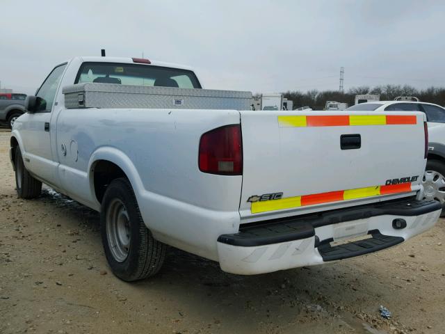 1GCCS14W9YK154346 - 2000 CHEVROLET S TRUCK S1 WHITE photo 3