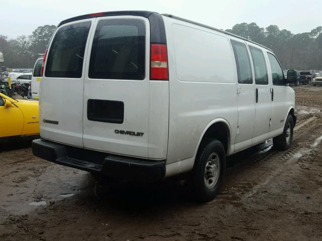 1GCGG25V161116255 - 2006 CHEVROLET EXPRESS G2 WHITE photo 4