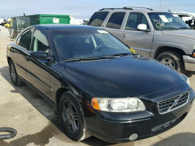 YV1RS592262540721 - 2006 VOLVO S60 2.5T BLACK photo 1