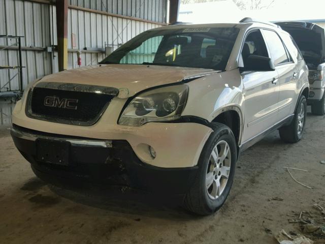 1GKKRNED8CJ140257 - 2012 GMC ACADIA SLE WHITE photo 2