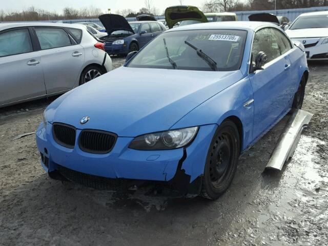 WBAWL73578PX43966 - 2008 BMW 335 I BLUE photo 2