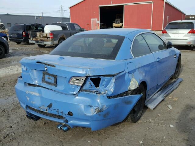 WBAWL73578PX43966 - 2008 BMW 335 I BLUE photo 4