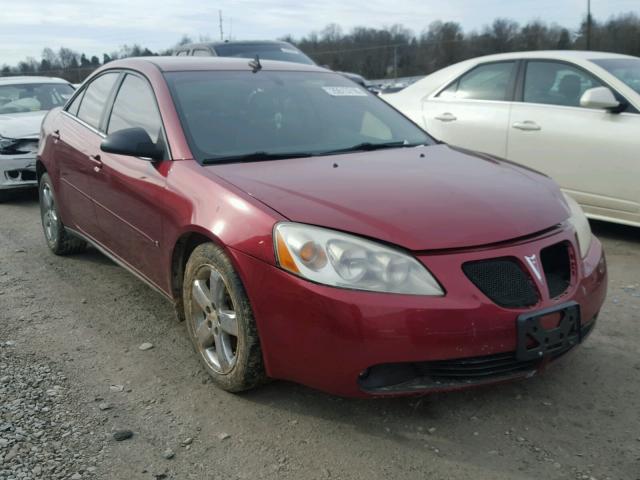 1G2ZH57N584117967 - 2008 PONTIAC G6 GT MAROON photo 1