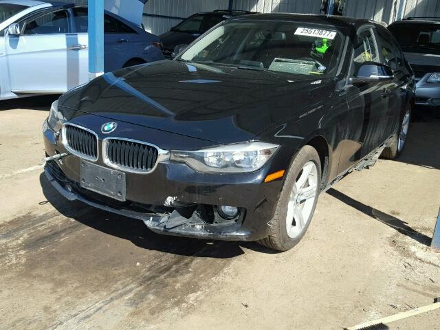 WBA3A5C5XDF350332 - 2013 BMW 328I BLACK photo 2