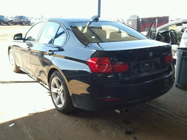 WBA3A5C5XDF350332 - 2013 BMW 328I BLACK photo 3