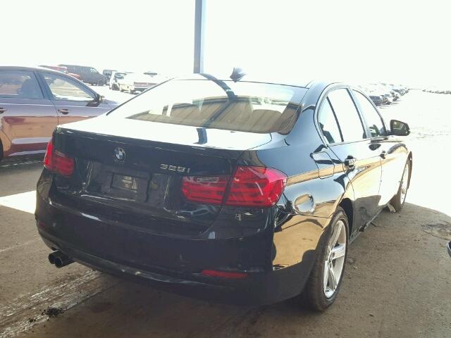 WBA3A5C5XDF350332 - 2013 BMW 328I BLACK photo 4