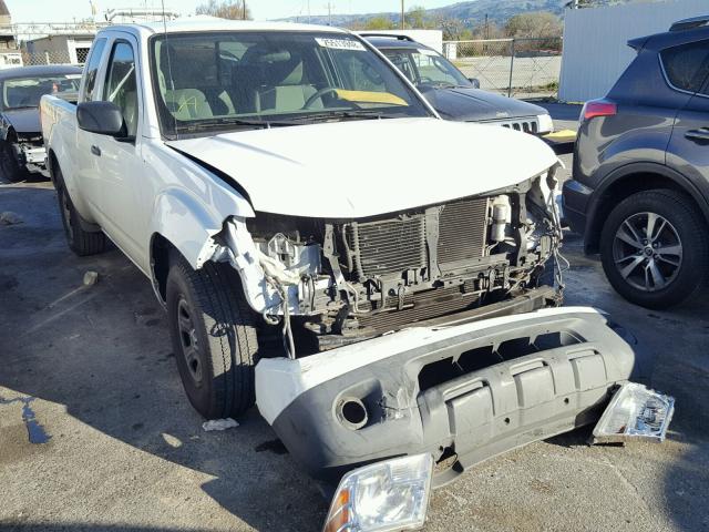 1N6BD0CT5DN745755 - 2013 NISSAN FRONTIER S WHITE photo 1