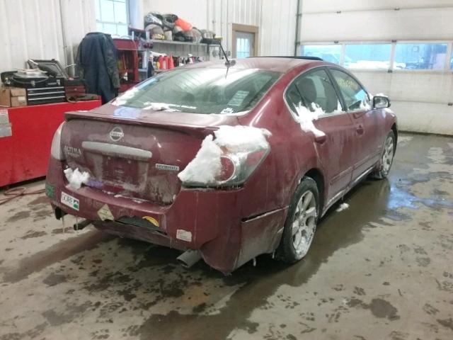 1N4CL21E38C121213 - 2008 NISSAN ALTIMA HYB RED photo 4