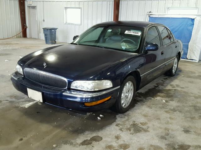 1G4CW52KXW4616289 - 1998 BUICK PARK AVENU BLUE photo 2