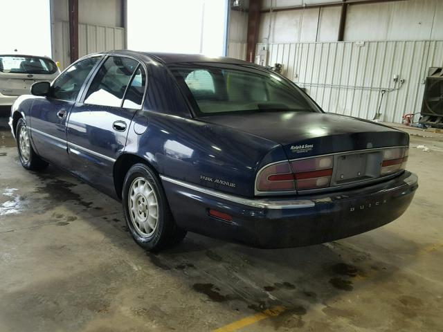 1G4CW52KXW4616289 - 1998 BUICK PARK AVENU BLUE photo 3