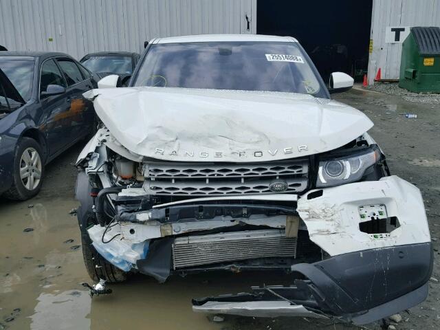 SALVP2BG2FH077043 - 2015 LAND ROVER RANGE ROVE WHITE photo 9