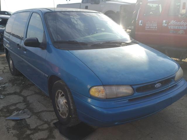 2FMDA5147TBB40915 - 1996 FORD WINDSTAR W TEAL photo 1