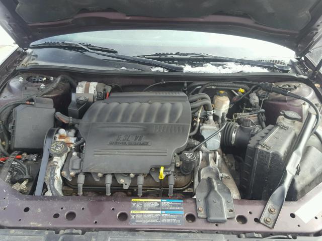 2G2WC55C561136529 - 2006 PONTIAC GRAND PRIX PURPLE photo 7