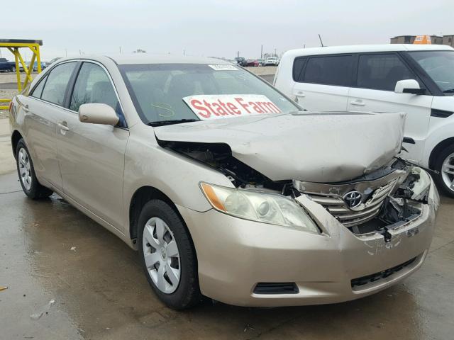 4T1BE46K67U528294 - 2007 TOYOTA CAMRY NEW GOLD photo 1