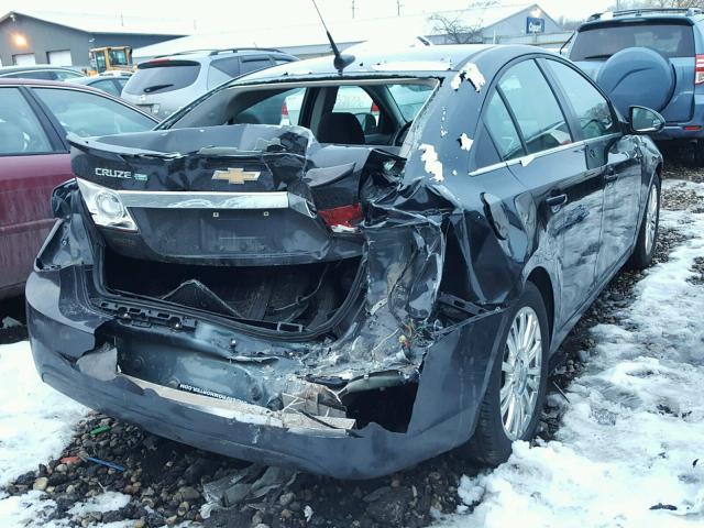 1G1PK5SC2C7158812 - 2012 CHEVROLET CRUZE ECO BLACK photo 4