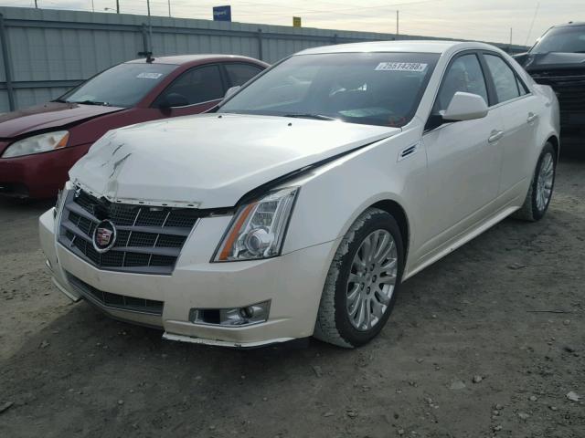 1G6DJ5EV6A0107736 - 2010 CADILLAC CTS PERFOR WHITE photo 2