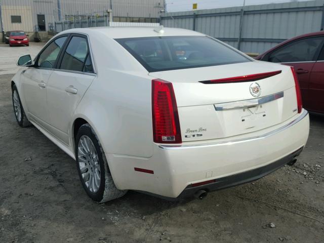 1G6DJ5EV6A0107736 - 2010 CADILLAC CTS PERFOR WHITE photo 3