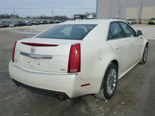 1G6DJ5EV6A0107736 - 2010 CADILLAC CTS PERFOR WHITE photo 4