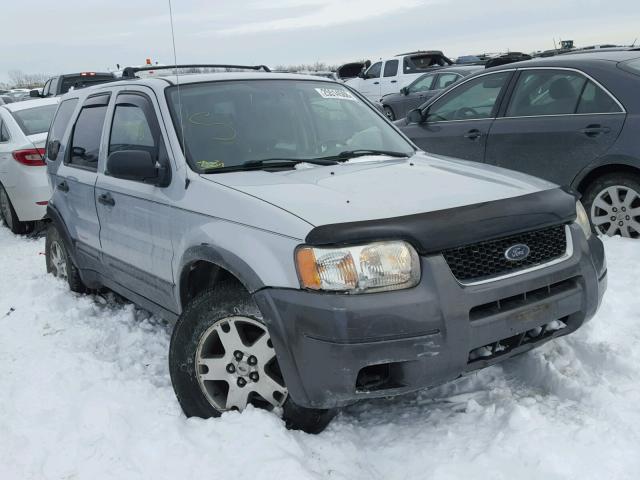 1FMYU93184KB23275 - 2004 FORD ESCAPE XLT SILVER photo 1