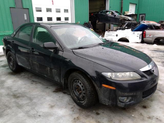 1YVHP80D585M41731 - 2008 MAZDA 6 S BLACK photo 1