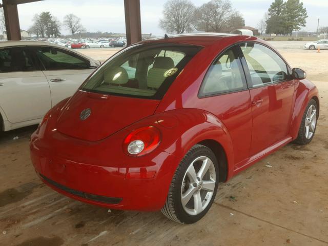 3VWSW31C86M402949 - 2006 VOLKSWAGEN NEW BEETLE RED photo 4