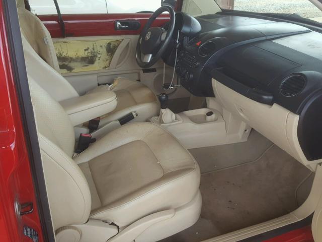 3VWSW31C86M402949 - 2006 VOLKSWAGEN NEW BEETLE 红色 照片 5