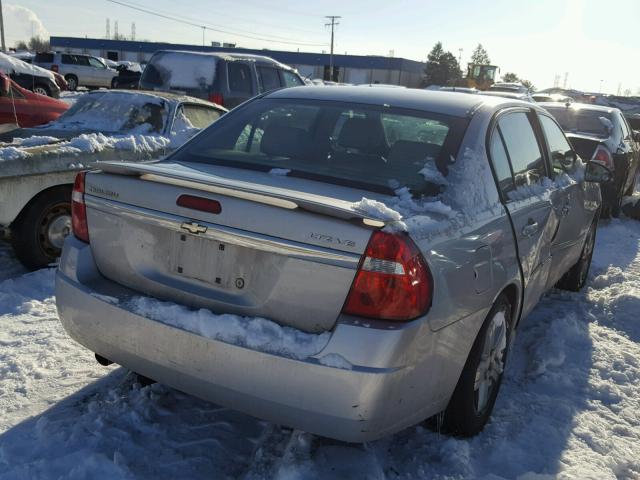 1G1ZU53816F146349 - 2006 CHEVROLET MALIBU LTZ 银色 照片 4
