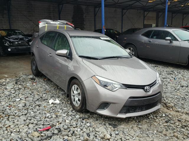 2T1BPRHE8GC496738 - 2016 TOYOTA COROLLA EC 棕色 照片 1