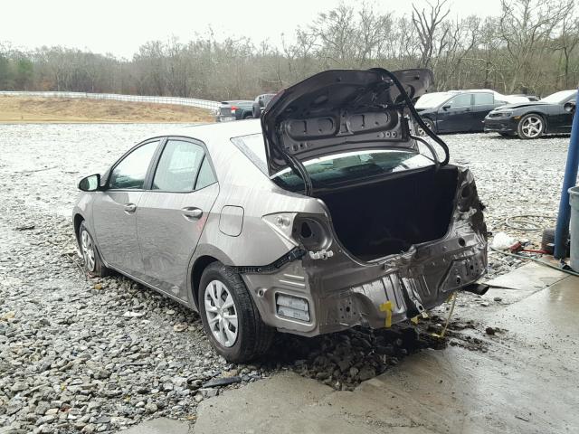 2T1BPRHE8GC496738 - 2016 TOYOTA COROLLA EC 棕色 照片 3