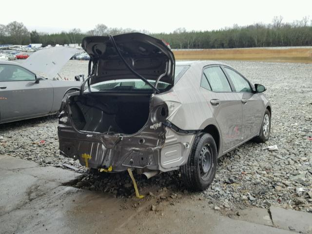 2T1BPRHE8GC496738 - 2016 TOYOTA COROLLA EC 棕色 照片 4