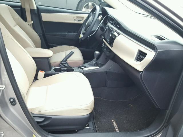 2T1BPRHE8GC496738 - 2016 TOYOTA COROLLA EC 棕色 照片 5