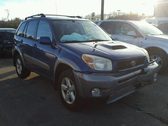 JTEHD20V156030445 - 2005 TOYOTA RAV4 BLUE photo 1