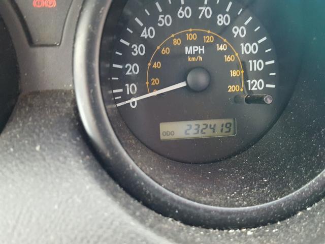 KL1TD56646B530504 - 2006 CHEVROLET AVEO BASE Gümüş fotoğraf 8