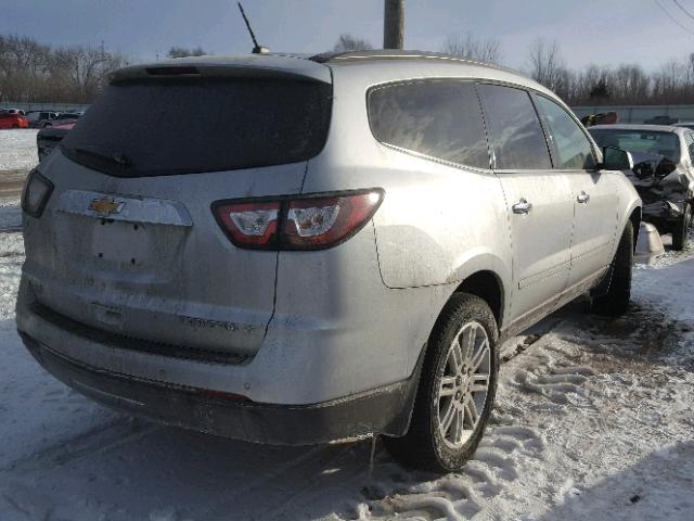 1GNKRGKD8FJ178482 - 2015 CHEVROLET TRAVERSE L SILVER photo 4