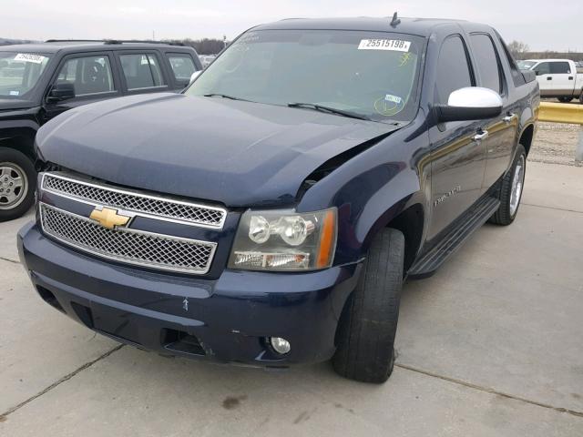 3GNEC12017G132634 - 2007 CHEVROLET AVALANCHE BLUE photo 2